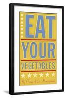 Eat Your Vegetables-John W^ Golden-Framed Art Print