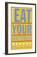 Eat Your Vegetables-John W^ Golden-Framed Art Print