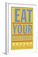 Eat Your Vegetables-John W^ Golden-Framed Art Print