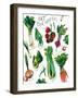 Eat Your Veggies-Elizabeth Medley-Framed Art Print