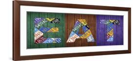 Eat-Design Turnpike-Framed Giclee Print