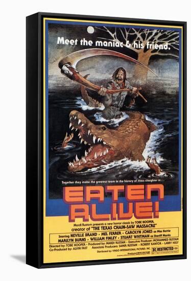 Eaten Alive, 1977-null-Framed Stretched Canvas