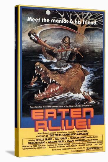 Eaten Alive, 1977-null-Stretched Canvas