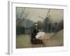 Eating Al Fresco (Plein Air). Ca. 1890-91-Ramon Casas i Carbó-Framed Giclee Print