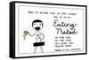 Eating Naked-Reza Farazmand-Framed Stretched Canvas