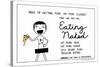 Eating Naked-Reza Farazmand-Stretched Canvas