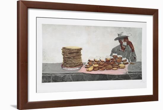 Eating Up The Profits-Vic Herman-Framed Limited Edition