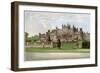 Eaton Hall, Cheshire, Home of the Duke of Westminster, C1880-AF Lydon-Framed Giclee Print