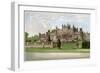 Eaton Hall, Cheshire, Home of the Duke of Westminster, C1880-AF Lydon-Framed Giclee Print