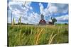 Eau Claire, Wisconsin, Farm and Red Barn in Picturesque Farming Scene-Bill Bachmann-Stretched Canvas