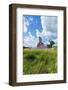 Eau Claire, Wisconsin, Farm and Red Barn in Picturesque Farming Scene-Bill Bachmann-Framed Photographic Print