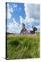 Eau Claire, Wisconsin, Farm and Red Barn in Picturesque Farming Scene-Bill Bachmann-Stretched Canvas