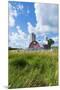 Eau Claire, Wisconsin, Farm and Red Barn in Picturesque Farming Scene-Bill Bachmann-Mounted Premium Photographic Print