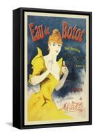 Eau de Botot-Jules Ch?ret-Framed Stretched Canvas