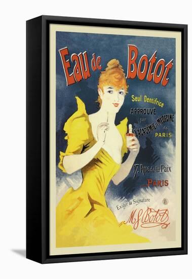 Eau de Botot-Jules Ch?ret-Framed Stretched Canvas