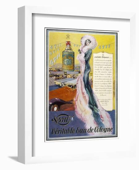 Eau De Cologne - Perfect Elegance-null-Framed Art Print