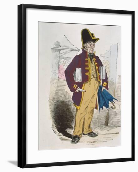 Eau De Cologne Seller in 1845-Jean Antoine Valentin Foulquier-Framed Giclee Print