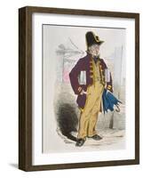 Eau De Cologne Seller in 1845-Jean Antoine Valentin Foulquier-Framed Giclee Print