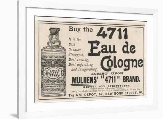 Eau De Cologne-null-Framed Premium Giclee Print