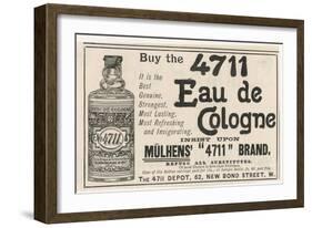 Eau De Cologne-null-Framed Art Print