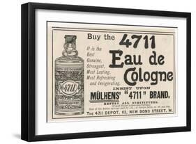 Eau De Cologne-null-Framed Art Print