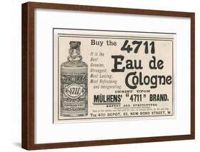 Eau De Cologne-null-Framed Art Print