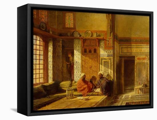 Eavesdropping-Frank Dillon-Framed Stretched Canvas