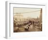 Ebano Bitumen Stored at Elizabeth Wharf, Limehouse, London, C1900-null-Framed Photographic Print