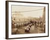 Ebano Bitumen Stored at Elizabeth Wharf, Limehouse, London, C1900-null-Framed Photographic Print