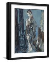 Ebauche (Hélène)-Gustave Moreau-Framed Giclee Print