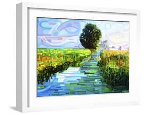 Ebb and Flow-Mandy Budan-Framed Giclee Print