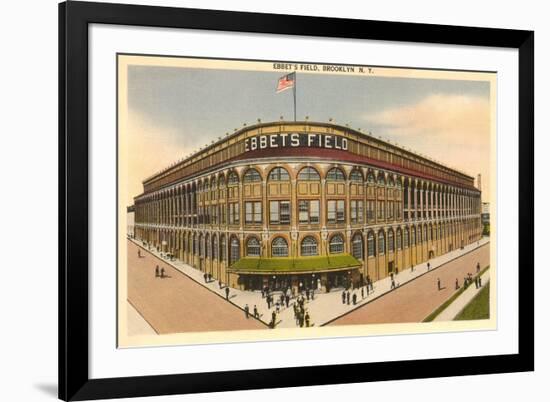 Ebbet's Field, Brooklyn, New York-null-Framed Art Print