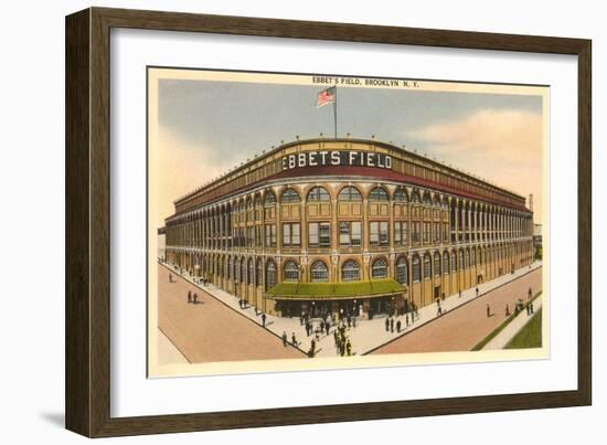 Ebbet's Field, Brooklyn, New York-null-Framed Art Print