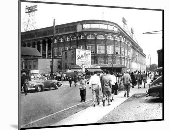 Ebbets Field, Brooklyn, New York, c.1947-null-Mounted Art Print