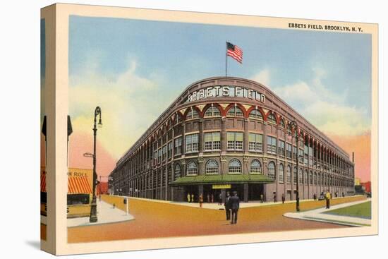 Ebbets Field, Brooklyn, New York-null-Stretched Canvas