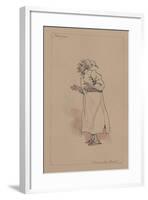 Ebenezer Scrooge - a Christmas Carol, C.1920s-Joseph Clayton Clarke-Framed Giclee Print