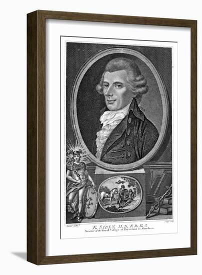 Ebenezer Sibly, British Astrologer and Physician, Late 18th Century-null-Framed Giclee Print