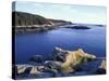 Ebens Head, Penobscot Bay, Isle Au Haut, Maine, USA-Jerry & Marcy Monkman-Stretched Canvas