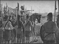 Robert the Bruce Reviewing His Troops before the Battle of Bannockburn, 1314-EBL-Stretched Canvas