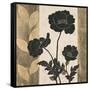 Ebony and Gold 1-Colleen Sarah-Framed Stretched Canvas