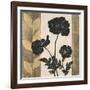 Ebony and Gold 1-Colleen Sarah-Framed Art Print