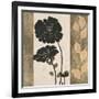 Ebony and Gold 2-Colleen Sarah-Framed Art Print