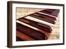 Ebony and Ivory-Troy-Framed Art Print