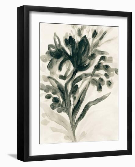 Ebony Bouquet I-June Vess-Framed Art Print