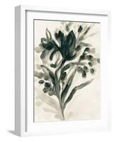 Ebony Bouquet I-June Vess-Framed Art Print