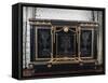 Ebony Commode with Metal Inlays-Andre-charles Boulle-Framed Stretched Canvas