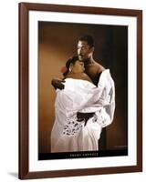 Ebony Embrace-Edward Clay Wright-Framed Art Print