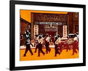 Ebony Lounge-Bruno Vekemans-Framed Art Print