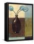 Ebony Vase with Blue Tulips II-Norman Wyatt Jr.-Framed Stretched Canvas