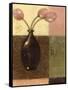 Ebony Vase with Tulips II-Norman Wyatt Jr.-Framed Stretched Canvas